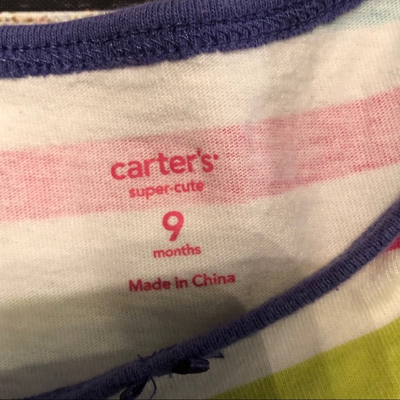 (20% OFF 4+) A65 Carter’s infant dress set; 9mos - Picture 2 of 2